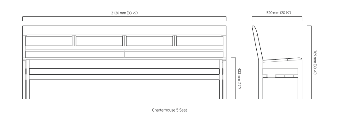 Charterhouse Stacking Benches