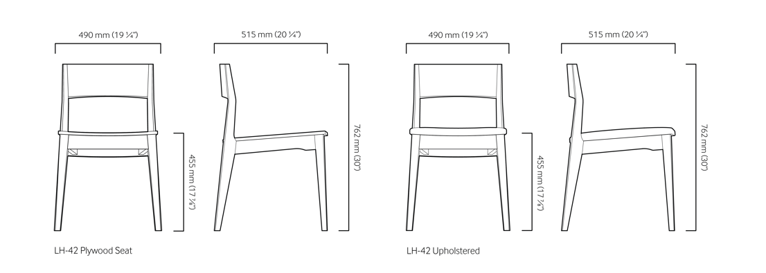 LH-42 Diner Chair & Cafe Chair