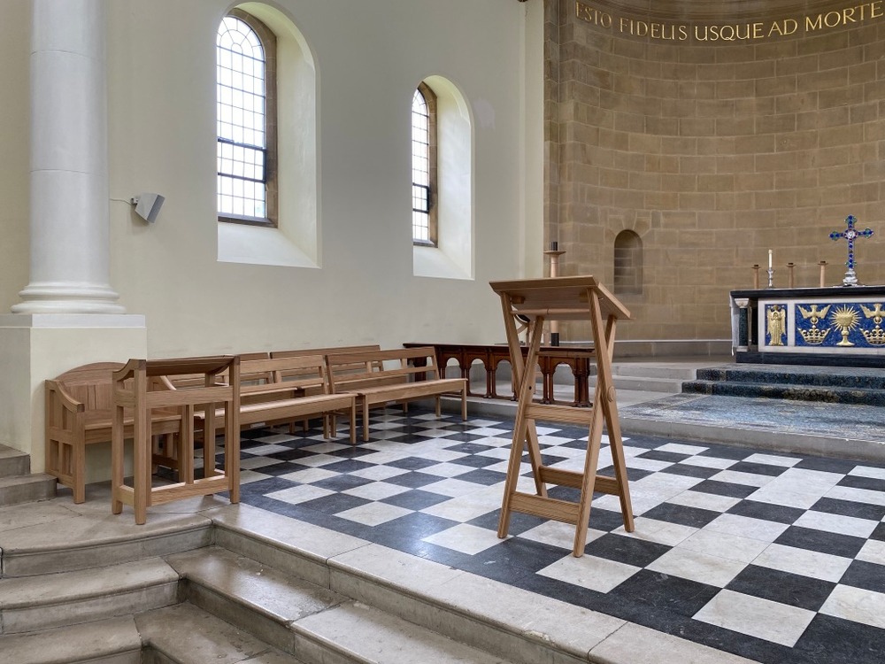 Haileybury chapel furniture