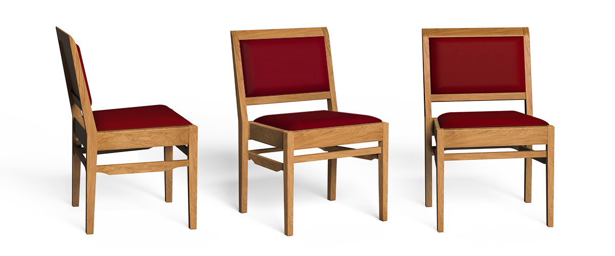 Academy Stacking Chair back